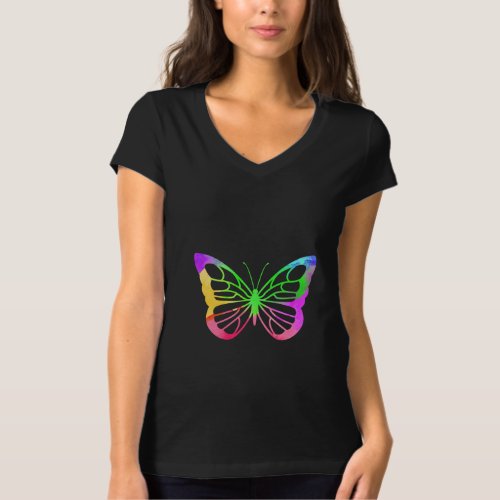 Colorful Butterfly  T_Shirt