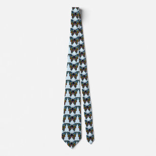 Colorful Butterfly Thunder_Cove Neck Tie