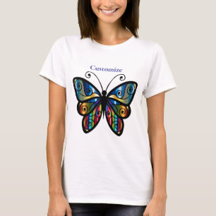 Colorful Butterfly Thunder_Cove T-Shirt