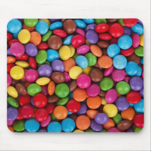 Colorful Button Candy Mouse Pad