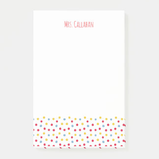 Colorful Buttons Notes