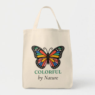 Colorful by Nature Butterfly Tote Bag