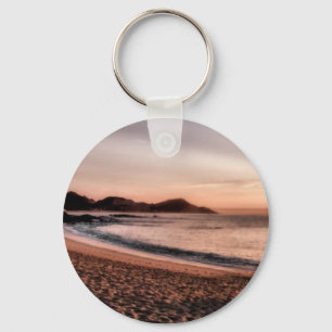 Colorful Cabo Sunset Keychain