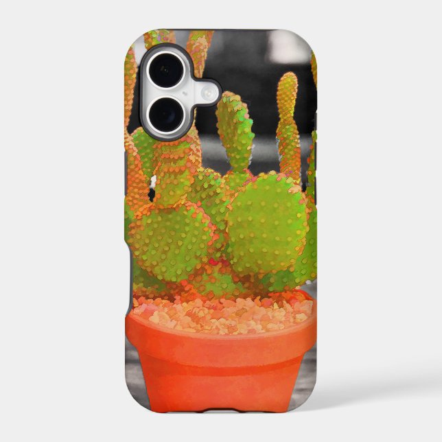 Colorful Cactus Case-Mate iPhone Case (Back)
