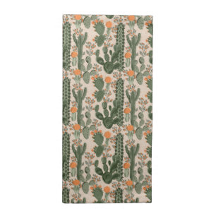 Colorful Cactus Pattern Cloth Napkin