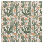 Colorful Cactus Pattern Fabric