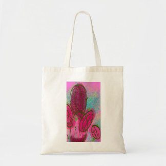 Colorful Cactus Tote Bag