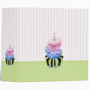 Colorful Cake Avery Binder