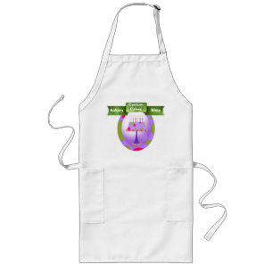 Colorful Cake Custom Bakery Apron