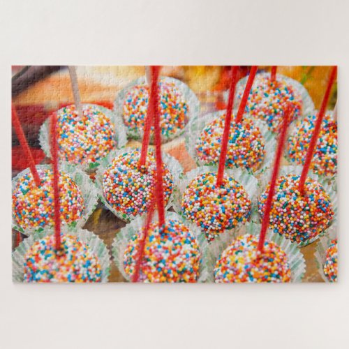 Colorful Cake Pops Jigsaw Puzzle