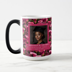 Colorful Calla Lilies Floral Commencement Color Morph Mug