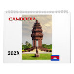 Colorful Cambodia Photo Calendar at Zazzle