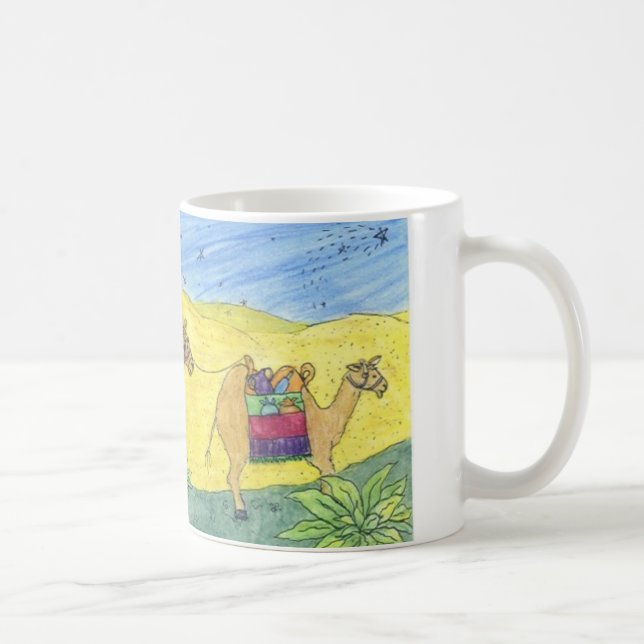 Colorful Camels Coffee Mug (Right)