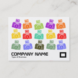 Colorful Cameras Business Card