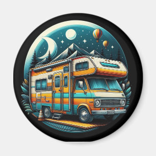Colorful camper magnets! magnet