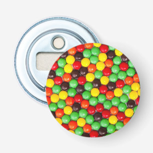 Colorful candies bottle opener