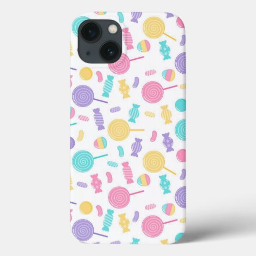 Colorful candies iPhone 13 case