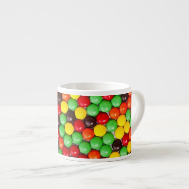 Colorful candies espresso cup (Front Right)