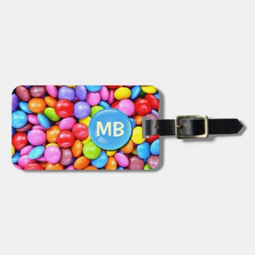 Colorful Candies Luggage Tag