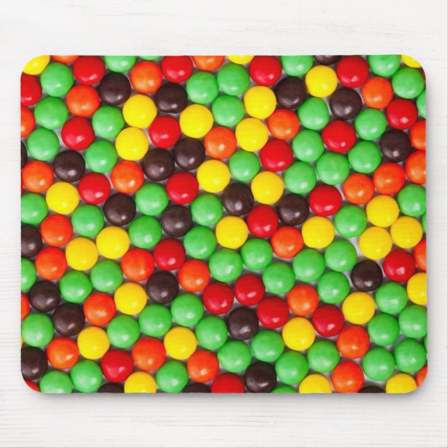 Colorful candies mouse pad (Front)