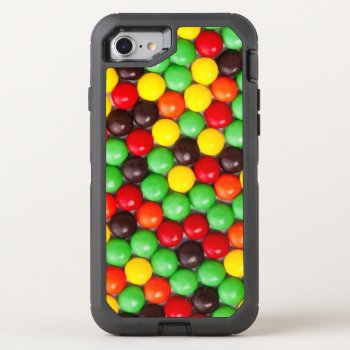 Colorful Candies Otterbox Defender Iphone Se/8/7 Case by boutiquey at Zazzle