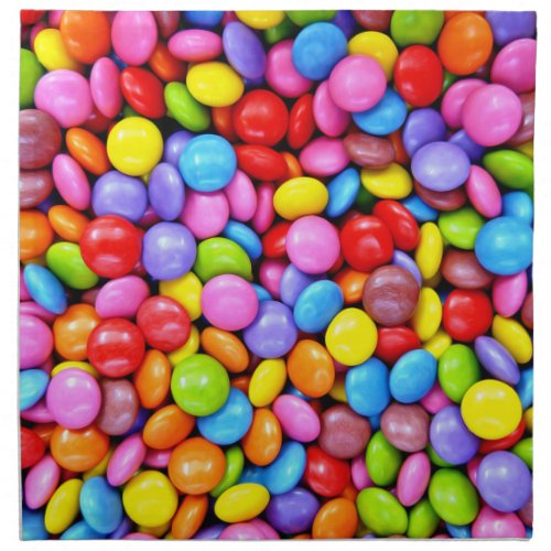 Colorful Candies photograph Napkin