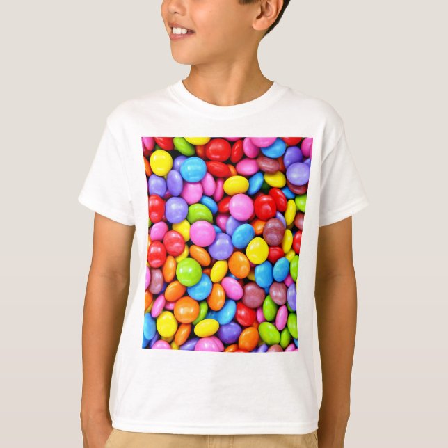 Colorful Candies photograph T-Shirt (Front)