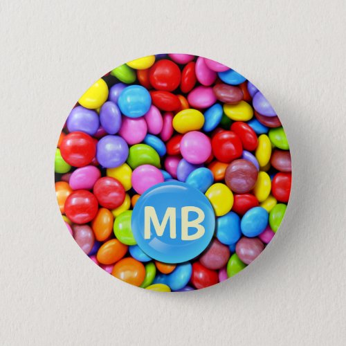 Colorful Candies Pinback Button