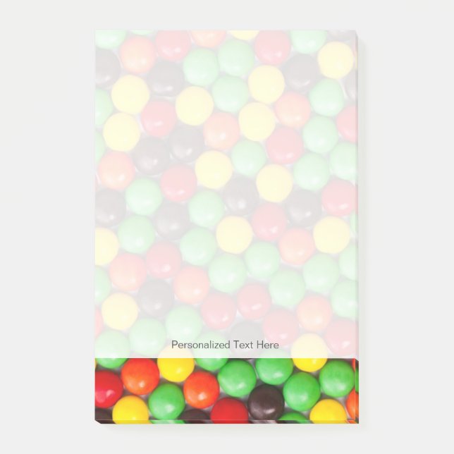 Colorful candies post-it notes (Front)