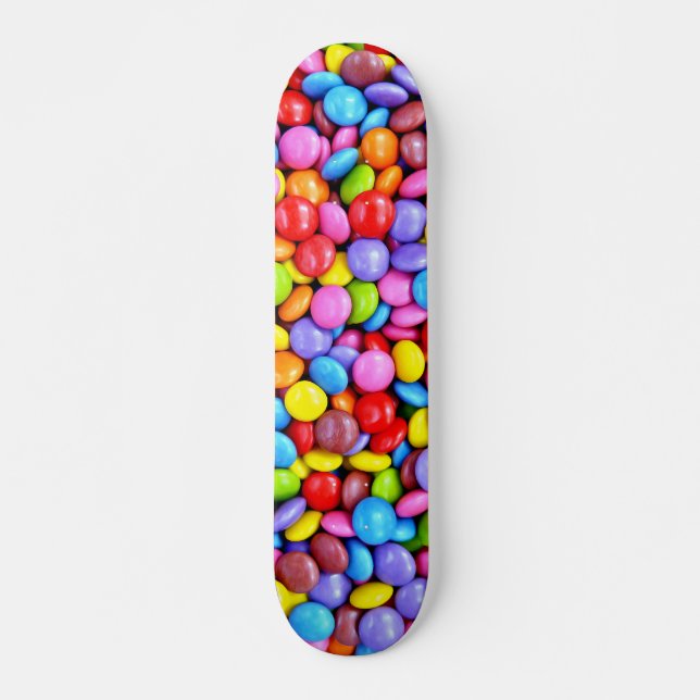 Colorful Candies Skateboard Deck (Front)