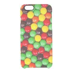 Colorful candies clear iPhone 6/6S case