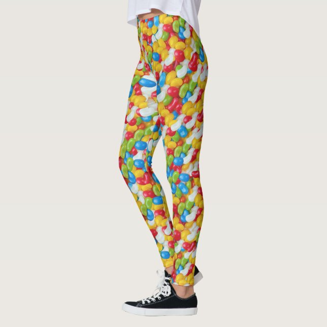 Colorful Candy Beans Delights, Leggings (Left)