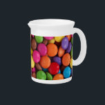 Colorful Candy, Candy Buttons, Sweets, Food Beverage Pitcher<br><div class="desc">Cute,  fun and adorable photo of colorful candy buttons. Modern and trendy gift,  perfect for the candy lover in your life.</div>