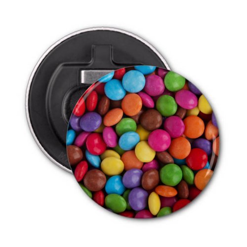 Colorful Candy Candy Buttons Sweets Food Bottle Opener