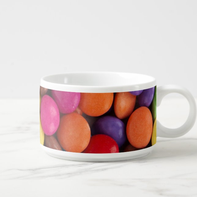 Colorful Candy, Candy Buttons, Sweets, Food Bowl (Left)
