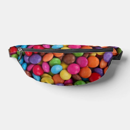 Colorful Candy Candy Buttons Sweets Food Fanny Pack