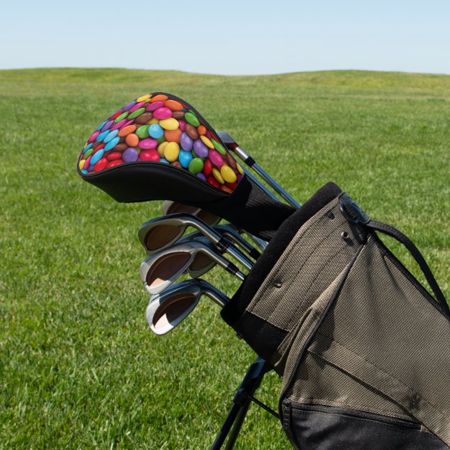Colorful Candy, Candy Buttons, Sweets, Food Golf Head Cover (In Situ)