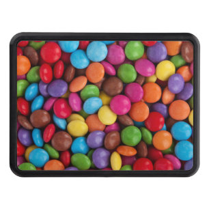 Colorful Candy, Candy Buttons, Sweets, Food Hitch Cover