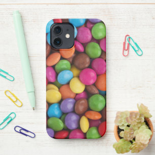 Colorful Candy, Candy Buttons, Sweets, Food iPhone 12 Case
