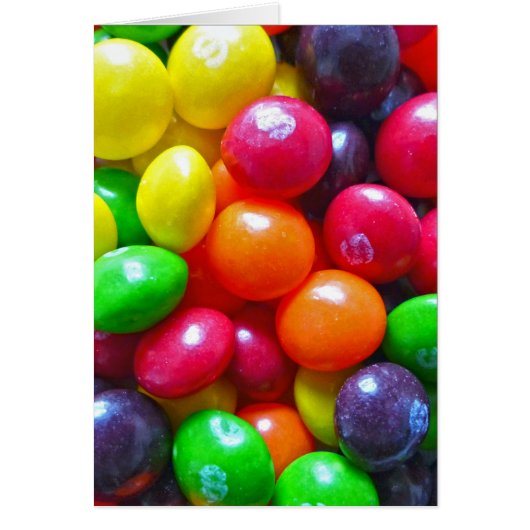 Colorful Candy Cards (Front)