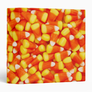 Colorful Candy Corn 1.5" Photo Album Binder