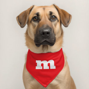Colorful Candy Costume Pet Bandana – Red Collar