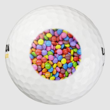 Colorful Candy Golf Balls by Argos_Photography at Zazzle