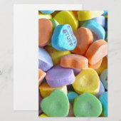 Colorful Candy Hearts (Front/Back)