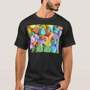 Colorful Candy Hearts T-Shirt