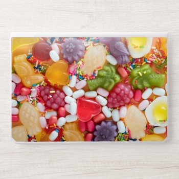Colorful Candy Hp Laptop Skin by FantasyCases at Zazzle