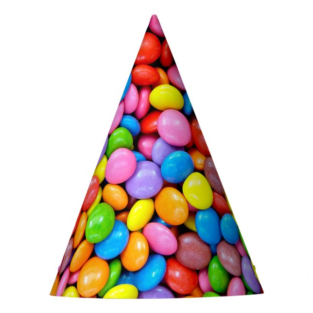Colorful Candy Party Hat (Front)