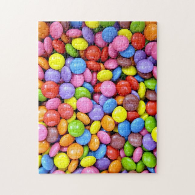 Colorful Candy Pattern Jigsaw Puzzle (Vertical)