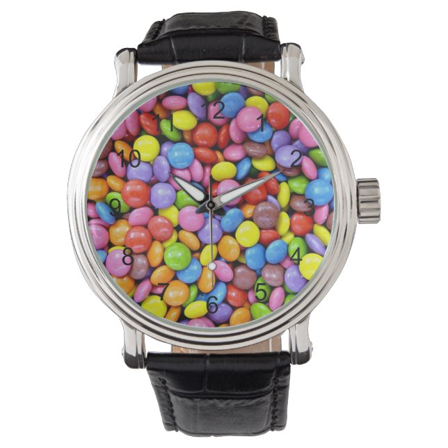 Colorful Candy Pieces Watch (Front)