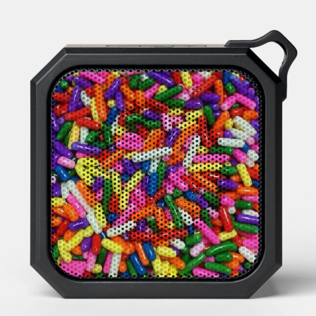 Colorful Candy Sprinkles Bluetooth Speaker (Front)
